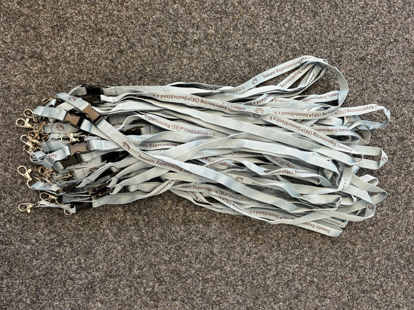 Lanyard, Schlüsselband - hellblau