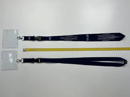 Lanyard, Schlüsselband - dunkelblau