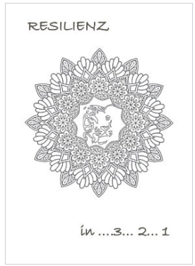 Postkarte "Mandala-Resilienz"