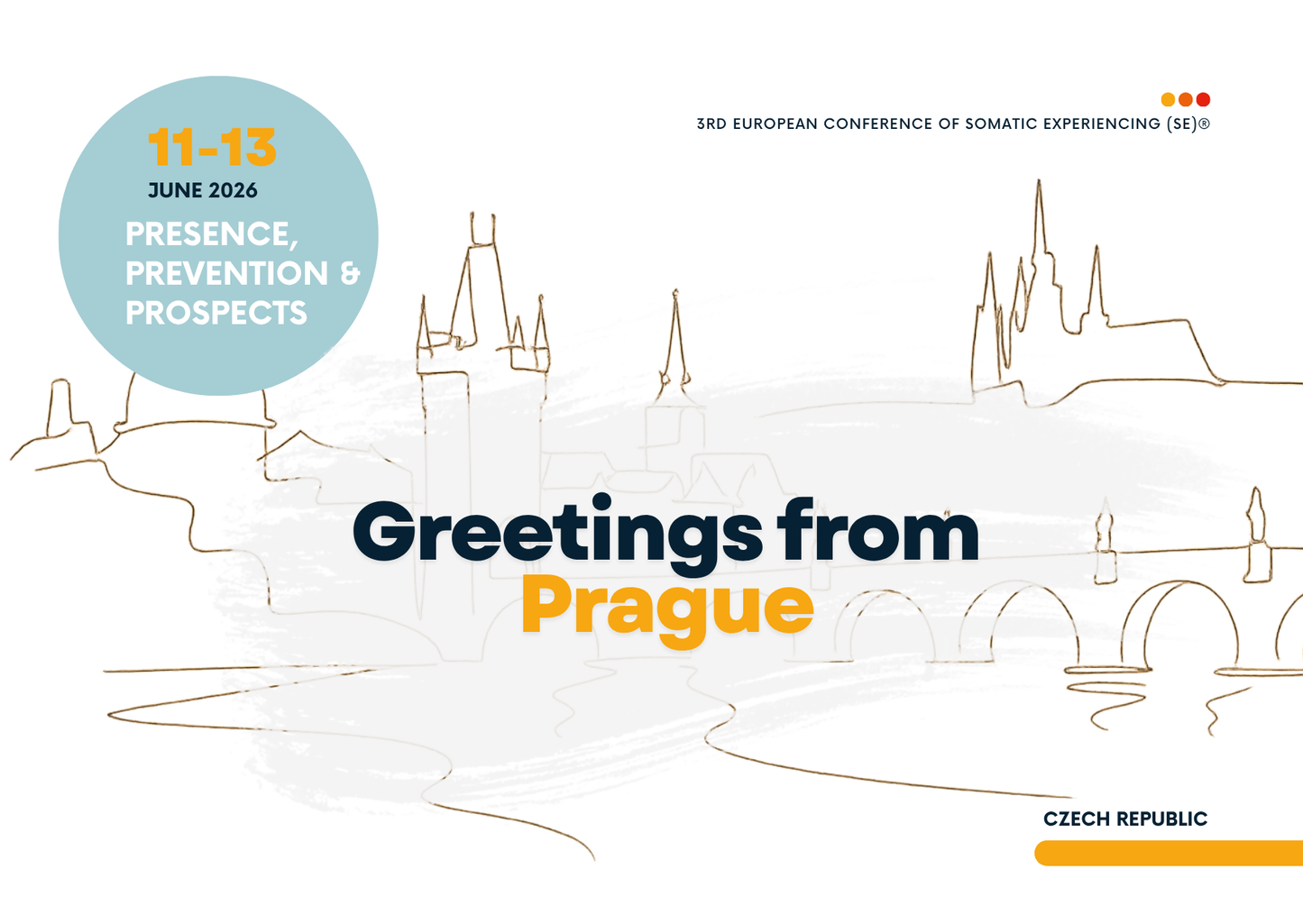Postkarte - Prag